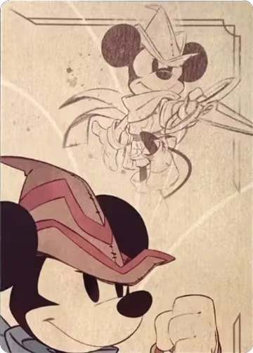 Mickey Mouse - Brave Little Tailor Puzzle Insert (Top Right), The First Chapter — Lorcana card price