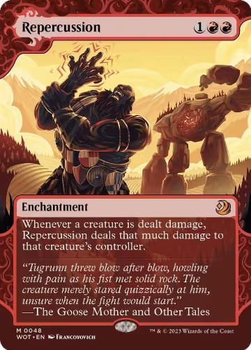Repercussion (48), Wilds of Eldraine: Enchanting Tales — Magic card price