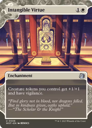 Intangible Virtue (6), Wilds of Eldraine: Enchanting Tales — Magic card price