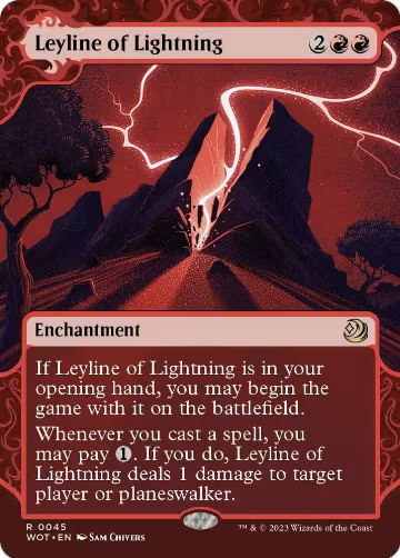 Leyline of Lightning (45), Wilds of Eldraine: Enchanting Tales — Magic card price