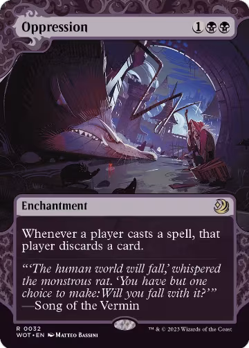 Oppression (32), Wilds of Eldraine: Enchanting Tales — Magic card price