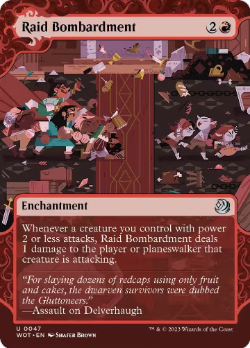 Raid Bombardment (47), Wilds of Eldraine: Enchanting Tales — Magic card price