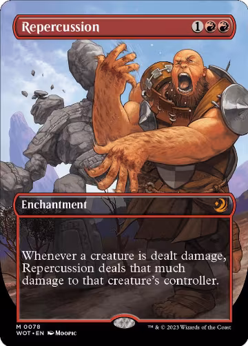 Repercussion (Anime Borderless) (78), Wilds of Eldraine: Enchanting Tales — Magic card price