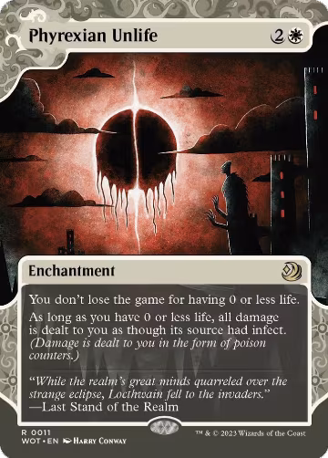 Phyrexian Unlife (11), Wilds of Eldraine: Enchanting Tales — Magic card price