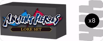 Lore Set 01: Ancient Heroes Display Case, Lore Set 01: Ancient Heroes — Battle Spirits sealed product price