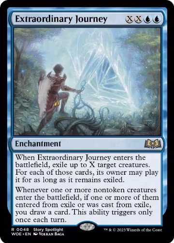 Extraordinary Journey (48), Wilds of Eldraine — Magic card price