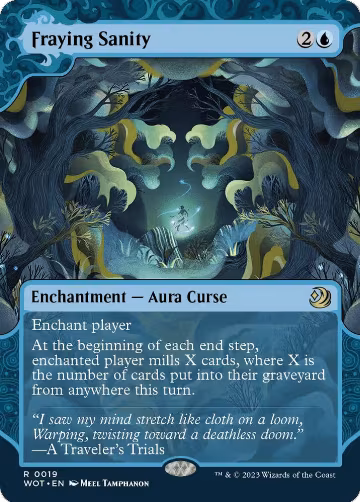Fraying Sanity (19), Wilds of Eldraine: Enchanting Tales — Magic card price