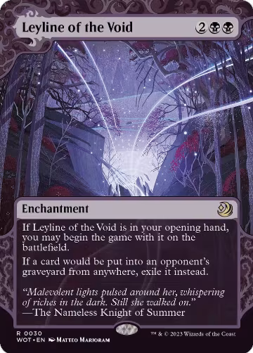 Leyline of the Void (30), Wilds of Eldraine: Enchanting Tales — Magic card price
