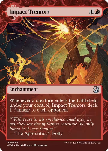 Impact Tremors (44), Wilds of Eldraine: Enchanting Tales — Magic card price