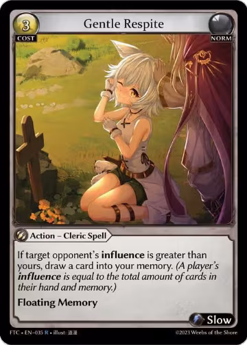 Gentle Respite (035), Fractured Crown — Grand Archive card price