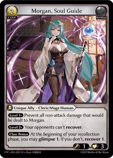 Morgan, Soul Guide (039), Fractured Crown — Grand Archive card price