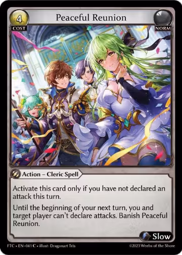 Peaceful Reunion (041), Fractured Crown — Grand Archive card price