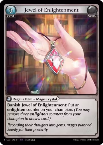 Jewel of Enlightenment (011), Fractured Crown — Grand Archive card price