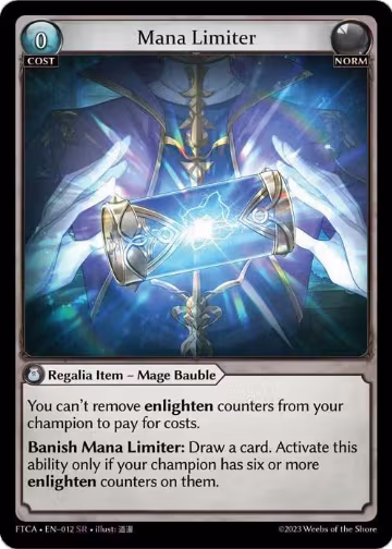 Mana Limiter (012), Fractured Crown — Grand Archive card price