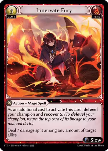 Innervate Fury (055), Fractured Crown — Grand Archive card price