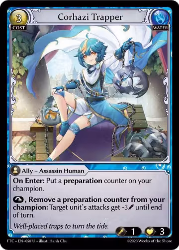 Corhazi Trapper (058), Fractured Crown — Grand Archive card price