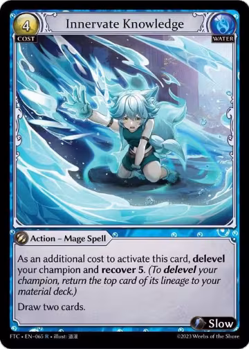 Innervate Knowledge (065), Fractured Crown — Grand Archive card price