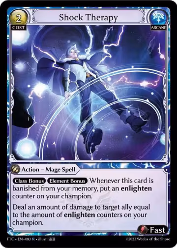 Shock Therapy (083), Fractured Crown — Grand Archive card price