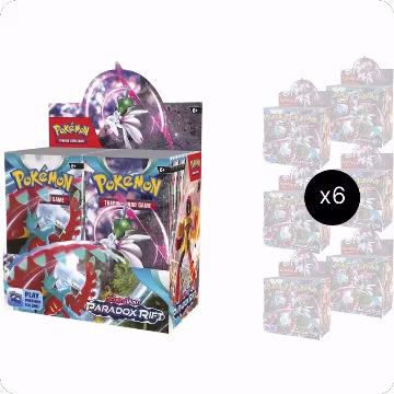 Paradox Rift Booster Box Case, Paradox Rift — Pokémon sealed product price