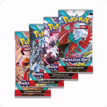 Paradox Rift Booster Pack Art Bundle [Set of 4], Paradox Rift — Pokémon sealed product price