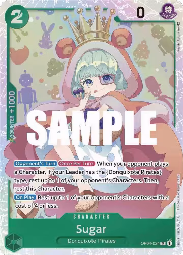 Sugar (OP04-024), Kingdoms of Intrigue — One Piece card price