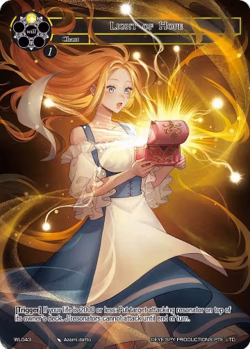 Light of Hope (WL043), Promo Cards — Force of Will card price