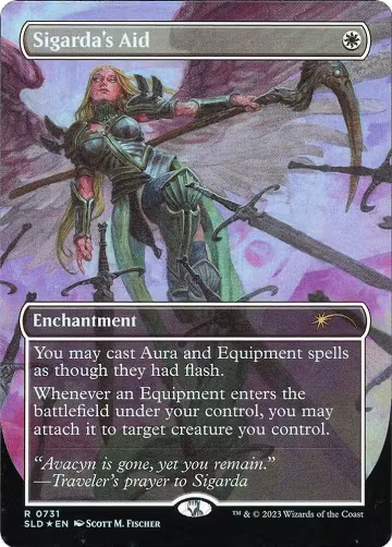 Sigarda's Aid (731), Secret Lair Drop Series — Magic card price