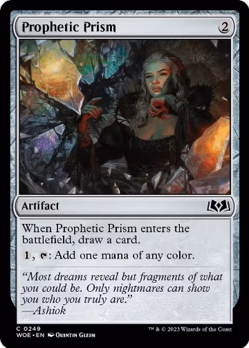 Prophetic Prism (249), Wilds of Eldraine — Magic card price