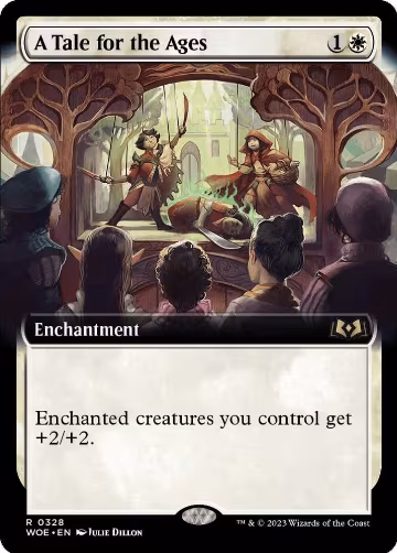 A Tale for the Ages (Extended Art) (328), Wilds of Eldraine — Magic card price