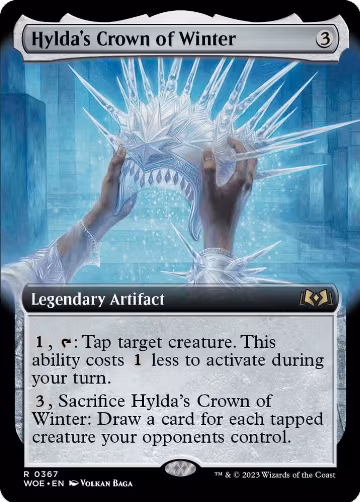 Hylda's Crown of Winter (Extended Art) (367), Wilds of Eldraine — Magic card price