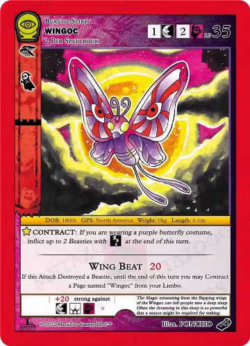 Wingoc (Blister Pack Promo), Seance: First Edition — MetaZoo card price