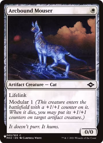Arcbound Mouser (003/303), The List Reprints — Magic card price