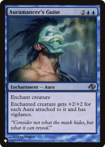 Auramancer's Guise (34/165), The List Reprints — Magic card price
