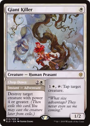 Giant Killer (014/269), The List Reprints — Magic card price
