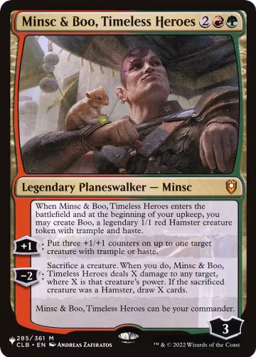 Minsc & Boo, Timeless Heroes (285/361), The List Reprints — Magic card price