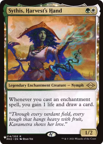 Sythis, Harvest's Hand (214/303), The List Reprints — Magic card price