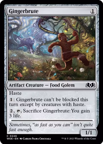 Gingerbrute (246), Wilds of Eldraine — Magic card price