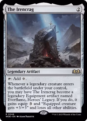 The Irencrag (248), Wilds of Eldraine — Magic card price