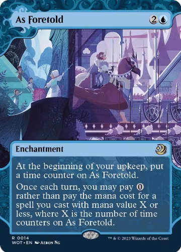 As Foretold (14), Wilds of Eldraine: Enchanting Tales — Magic card price