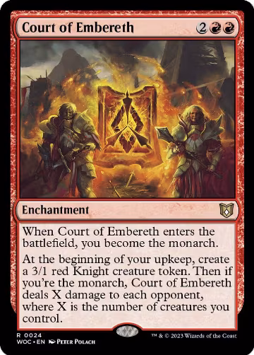 Court of Embereth (24), Commander: Wilds of Eldraine — Magic card price