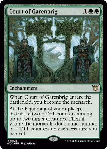Court of Garenbrig (25) — card price