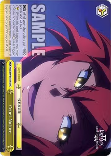 Cruel Nature (RRR) (OVL/S99-E023R RRR), Nazarick: Tomb of the Undead Vol.2 — Weiß Schwarz card price