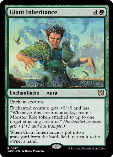 Giant Inheritance (17), Commander: Wilds of Eldraine — Magic card price