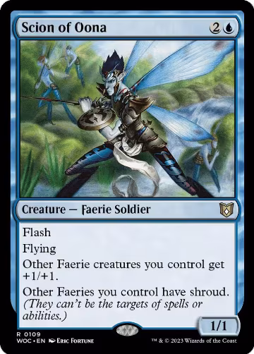 Scion of Oona (109), Commander: Wilds of Eldraine — Magic card price