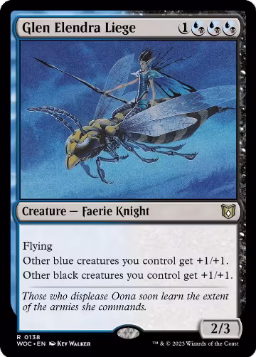 Glen Elendra Liege (138), Commander: Wilds of Eldraine — Magic card price