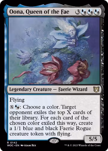 Oona, Queen of the Fae (142), Commander: Wilds of Eldraine — Magic card price