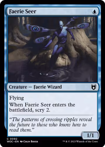 Faerie Seer (92), Commander: Wilds of Eldraine — Magic card price