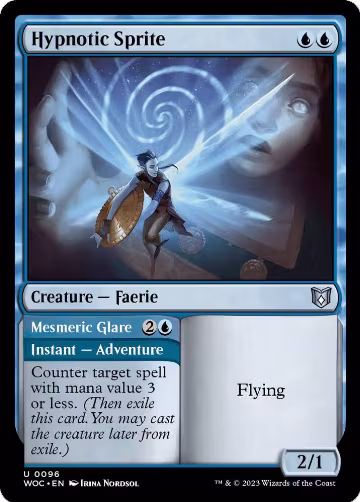 Hypnotic Sprite (96), Commander: Wilds of Eldraine — Magic card price