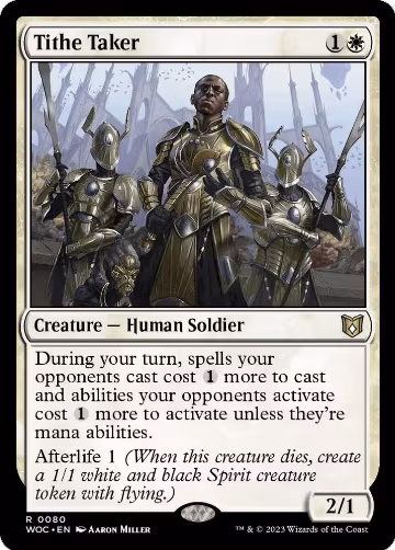 Tithe Taker (80), Commander: Wilds of Eldraine — Magic card price
