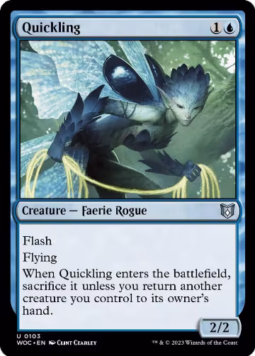 Quickling (103), Commander: Wilds of Eldraine — Magic card price